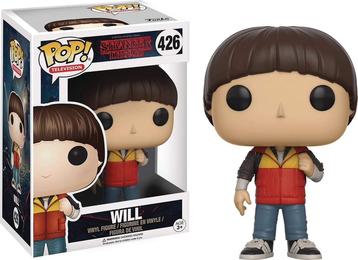 Funko Stranger Things - Pop! Figura de vinilo (incluye funda protectora compatible con Pop Box)