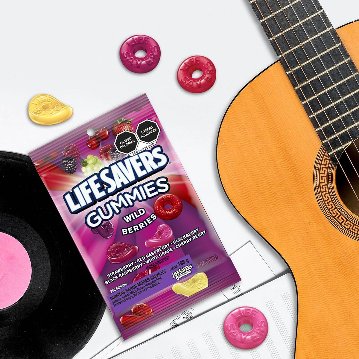 Life Savers Gomitas sabor moras salvajes, 198g