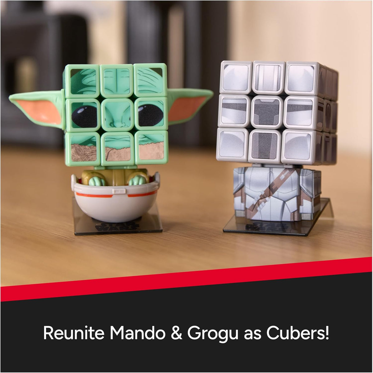 Spin Master Rubik'S Puzzle Brain Teaser Juego Cubers Star Wars Mandalorian