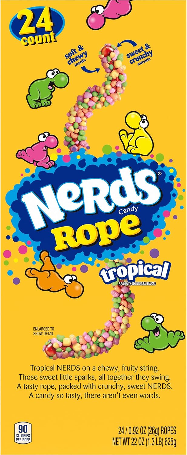 NERDS ROPE TROPICAL .92OZ (24 PACK)