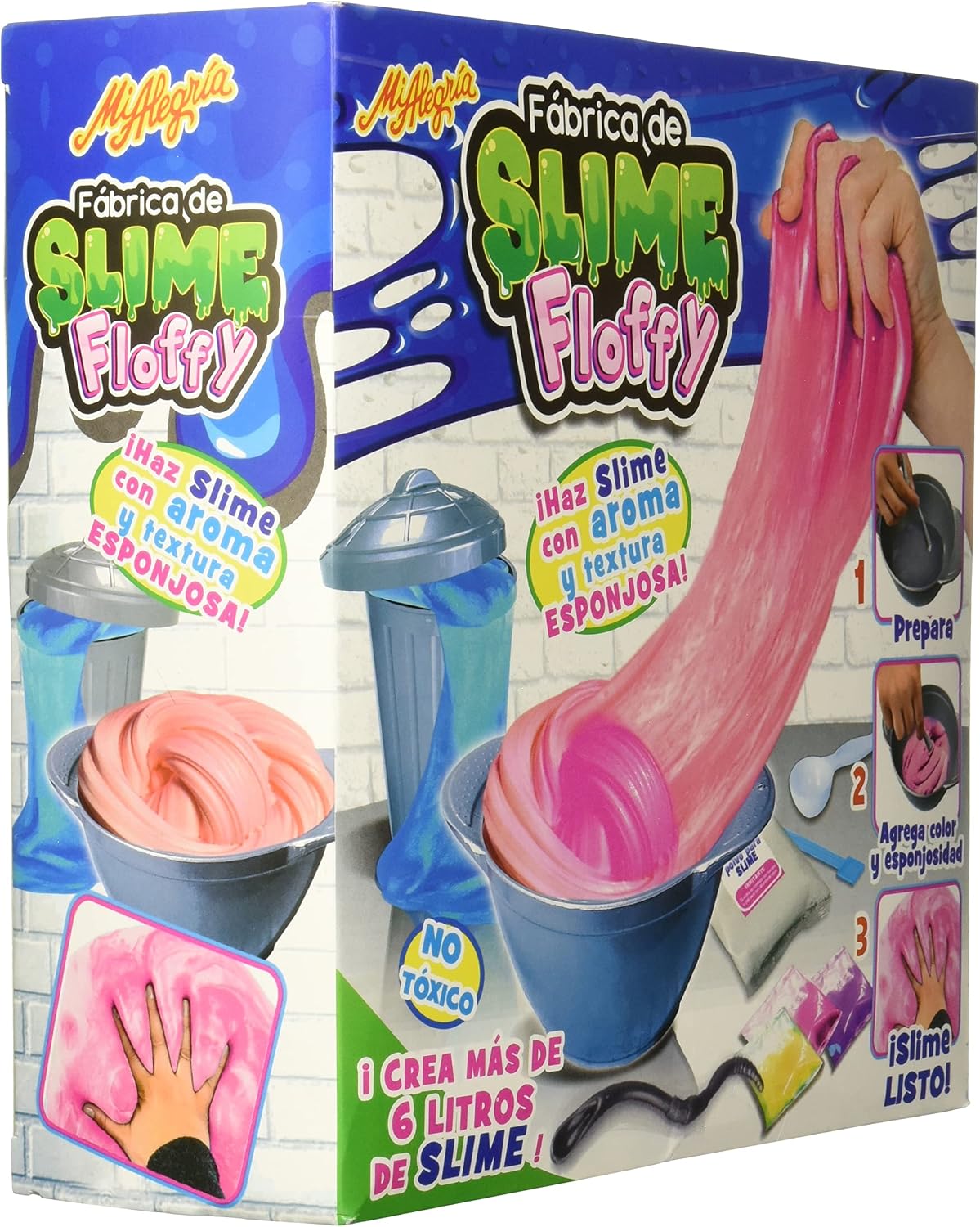 Mi Alegria Fabrica de Slime Floffy Hasta 6 Litros Game