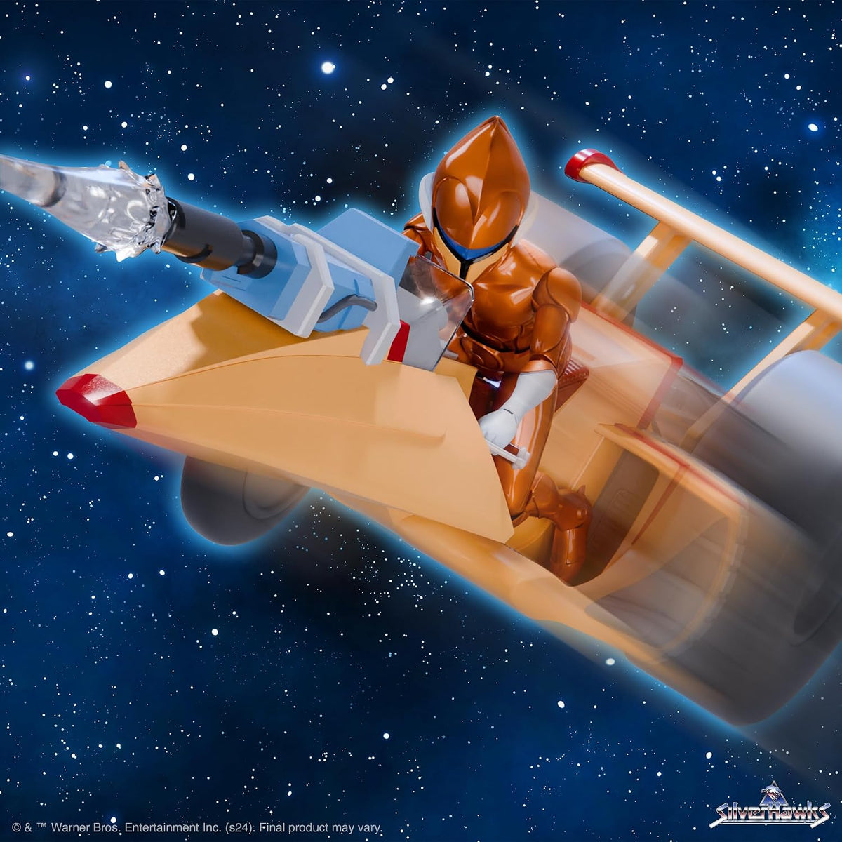 Super7 ULTIMATES! SilverHawks Copper Kidd - Figura de acción SilverHawks de 7 Pulgadas con Accesorios coleccionables clásicos de Dibujos Animados y Juguetes Retro