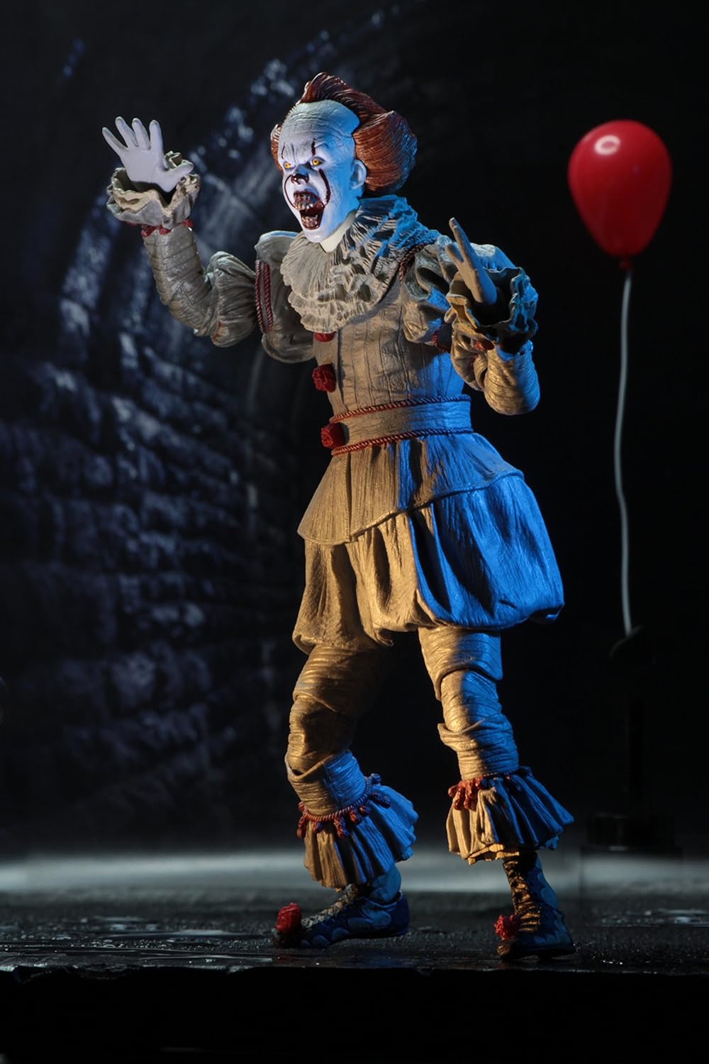 NECA - IT - Figura de acción a Escala de 7 Pulgadas - Ultimate Pennywise (2017)