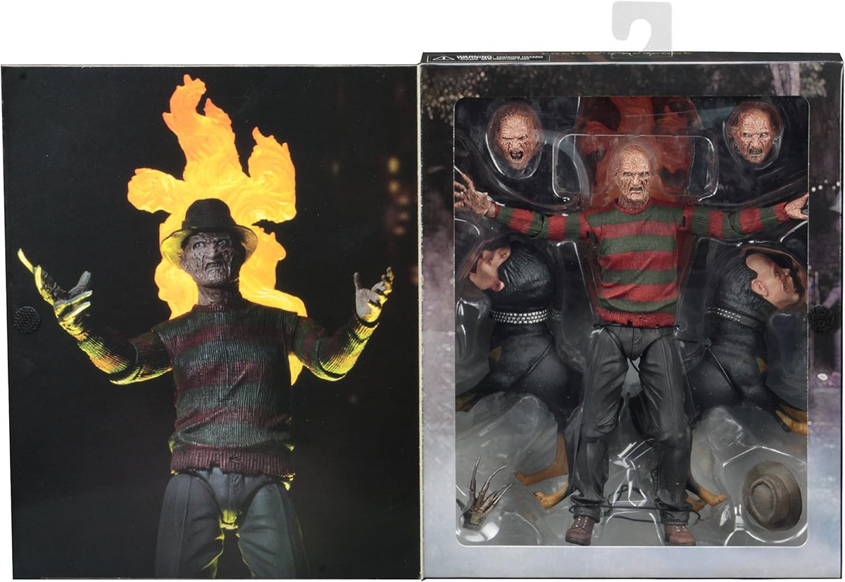 NECA - - Pesadilla en Elm Street, figura de acción definitiva de 7 pulgadas, parte 2 de Freddy