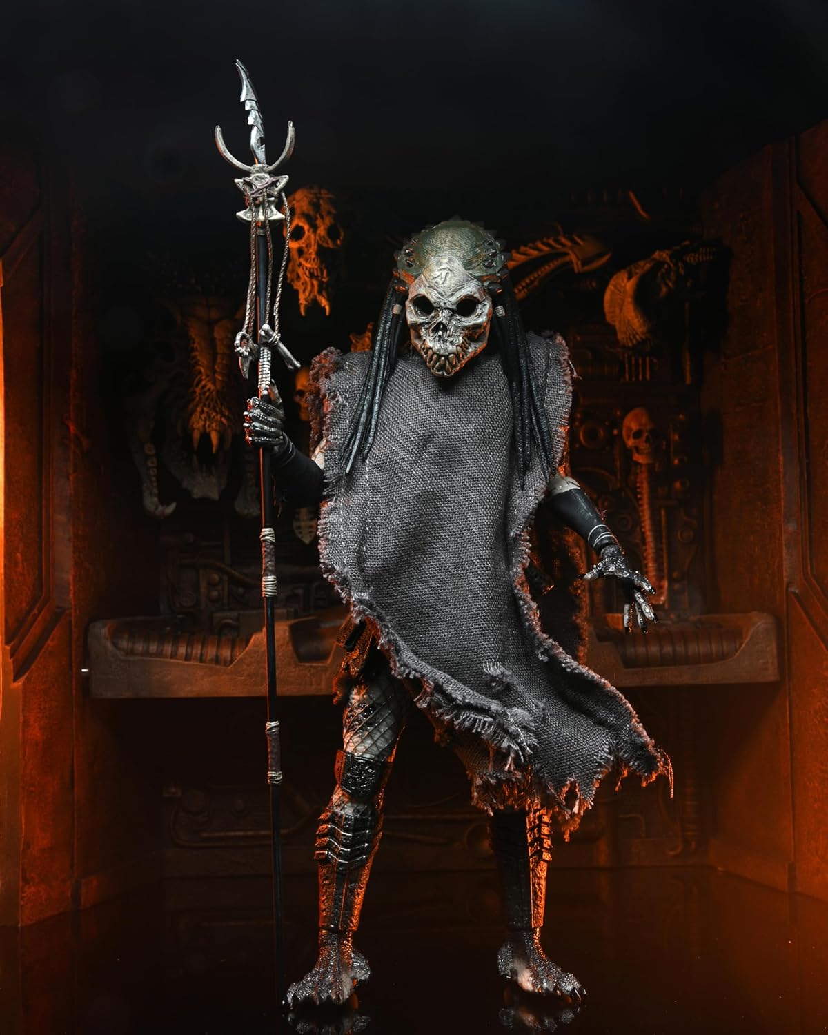 Figura De Acción Neca Predator: Shaman Ultimate 7 Pulgadas