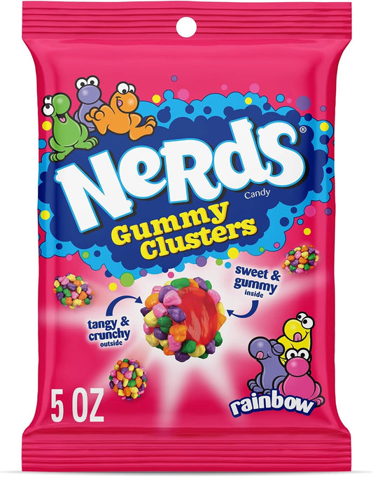 Dulces Nerds Gummy Clusters 142 Gr Gomitas