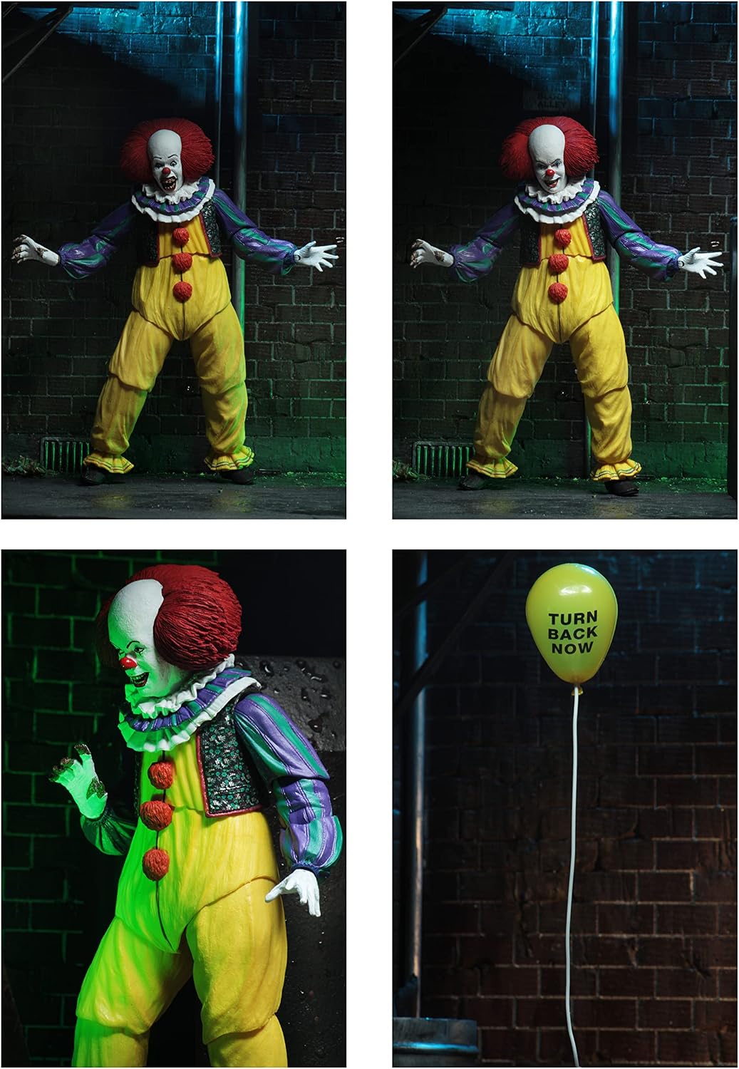 NECA - Figurine It 1990 - Pennywise Ultimate 18cm