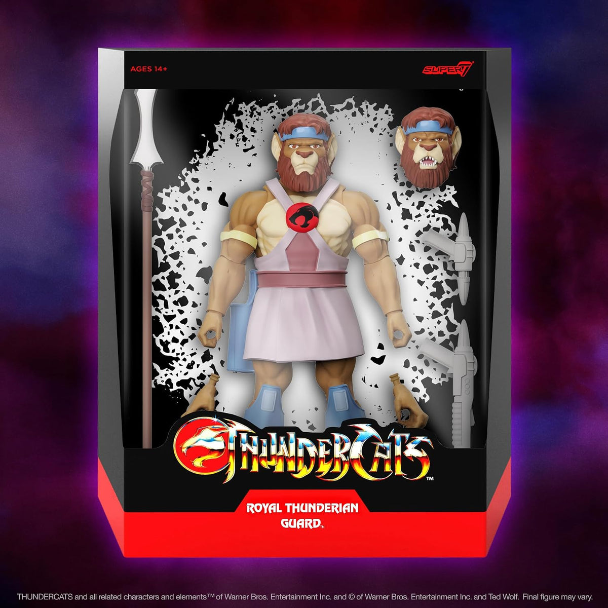 Super7 Thundercats ULTIMATES! Wave 11 - Figura de acción Royal Thunderian Guard