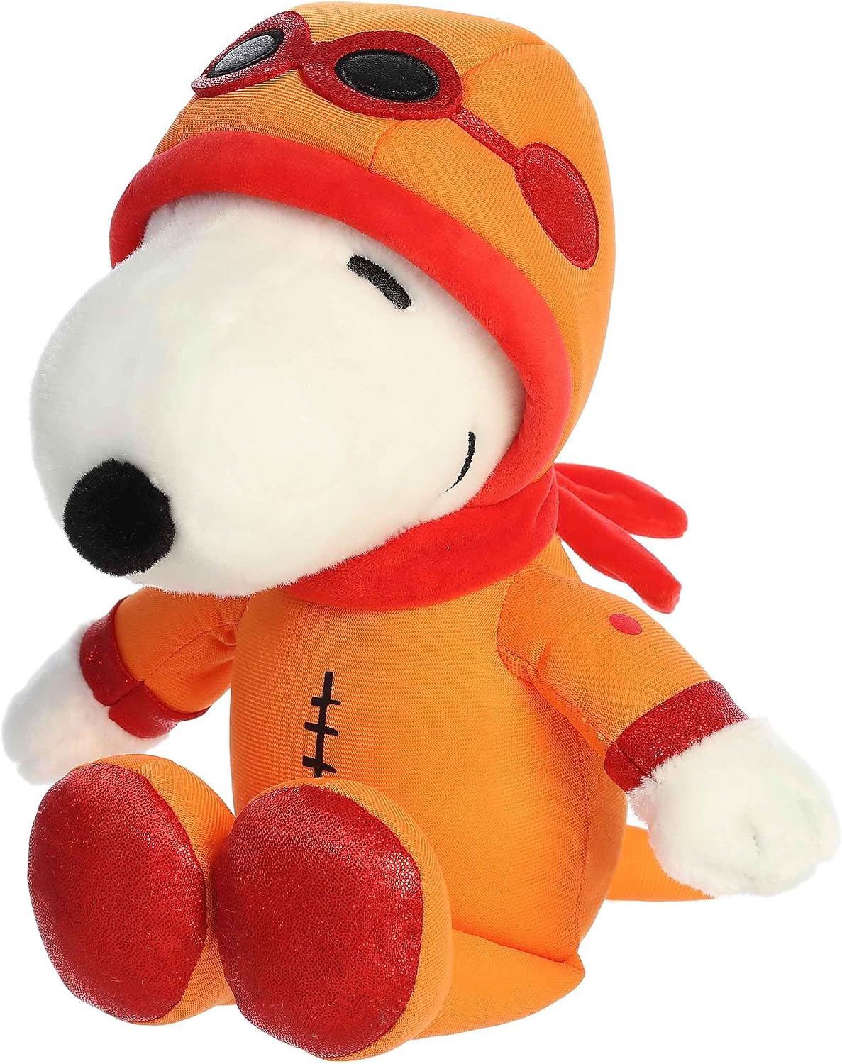 Aurora® Adorable Peanuts® Peluche de Astronauta Snoopy - Juguetes con Licencia Oficial para Todos los Fanáticos de Snoopy - Regalo Nostálgico para Adultos y Celebraciones de Cumpleaños - Sin Casco