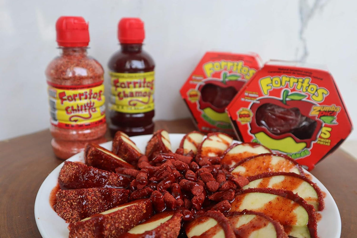 Forritos Cubre Manzanas 5 piezas Zumba Pica (Chamoy)