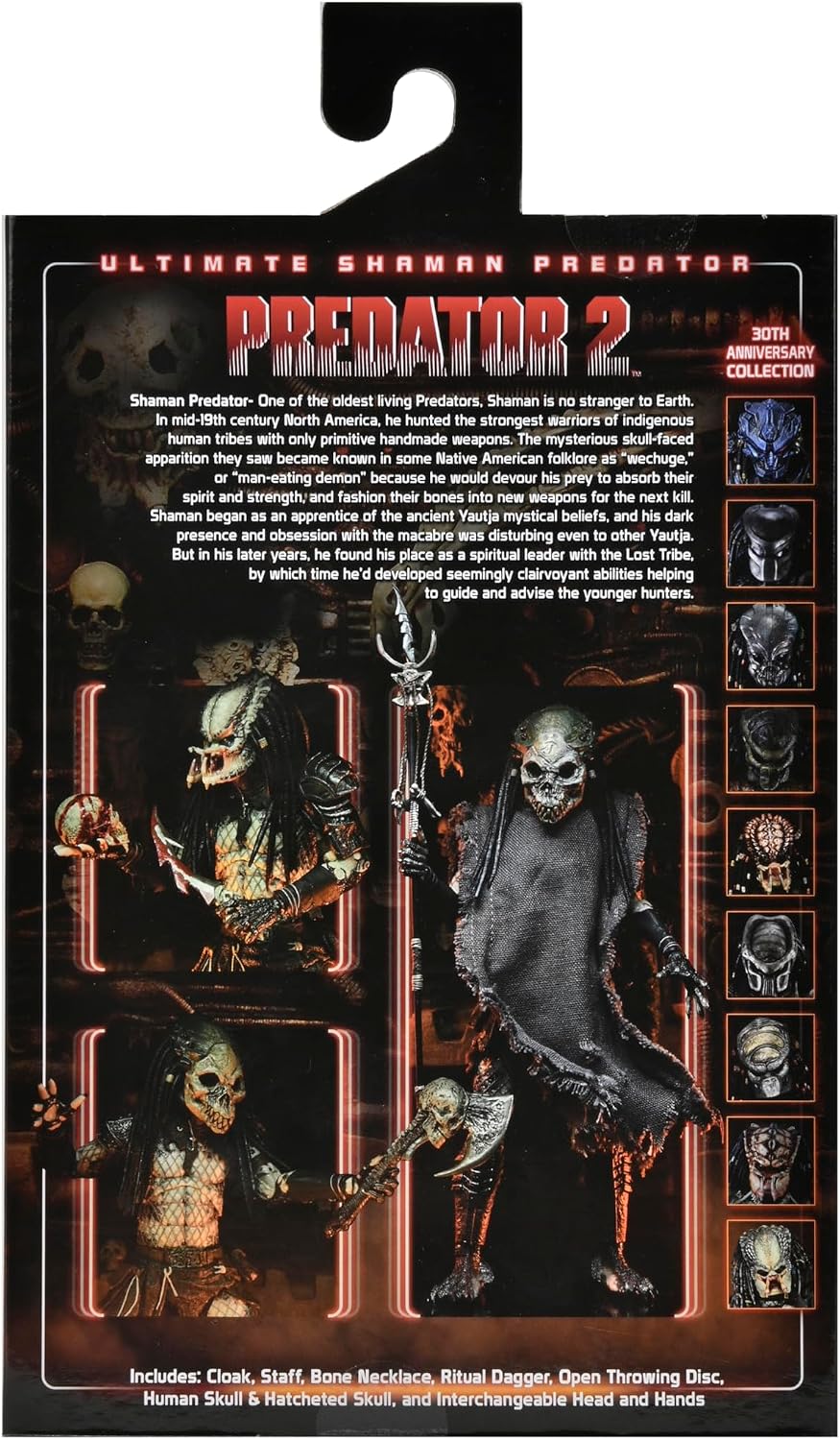 Figura De Acción Neca Predator: Shaman Ultimate 7 Pulgadas