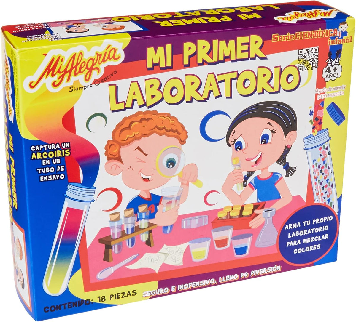 Mi Alegria Laboratorio Químico para Niños: Exploración de Reacciones Químicas y Sustancias
