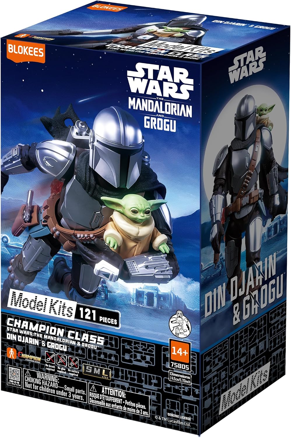 Blokees Star Wars Mandalorian Champion Class Figura 75805