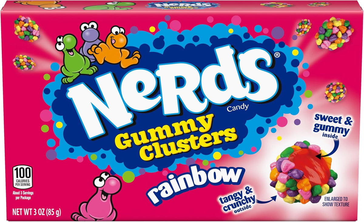 Nerds Cluster Theater Box 3 Oz