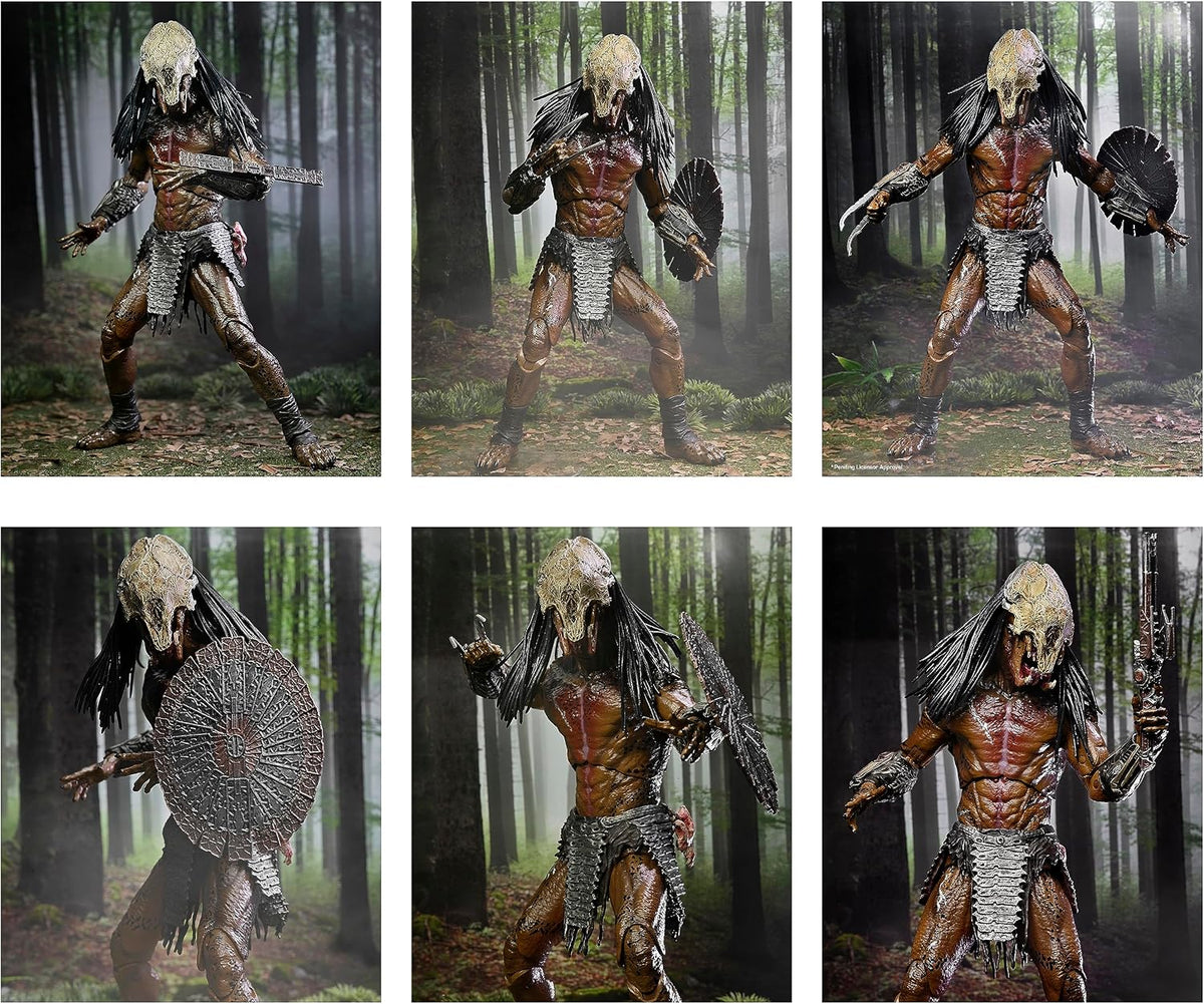 NECA Collectible Prey Ultimate Feral Predator - Figura de acción a Escala de 18 cm