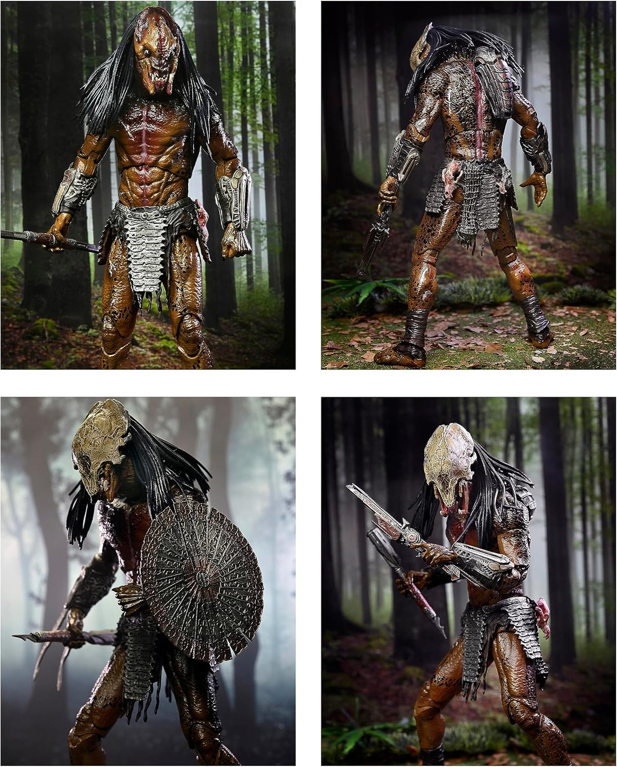 NECA Collectible Prey Ultimate Feral Predator - Figura de acción a Escala de 18 cm