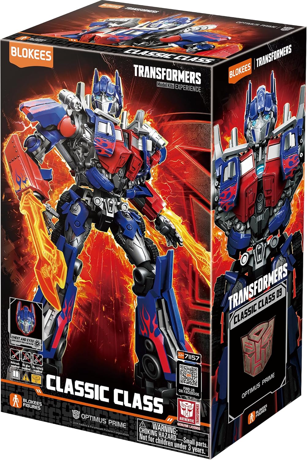 Blokees Transformers Classic Class: Transformers 2007-09 Optimus Prime 71157
