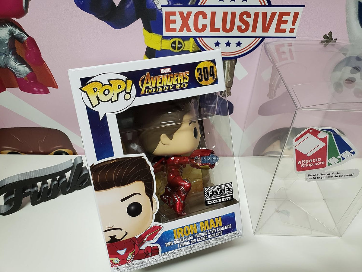 Funko Pop! Avengers Infinity War: Iron Man Unmasked - FYE Exclusive