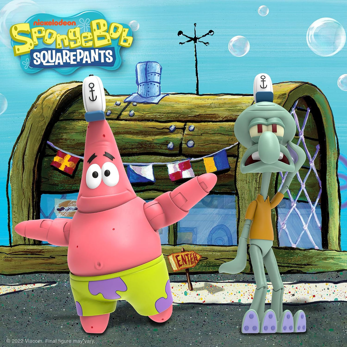 Super7 Bob Esponja Figura Ultimate Patrick 18 cm