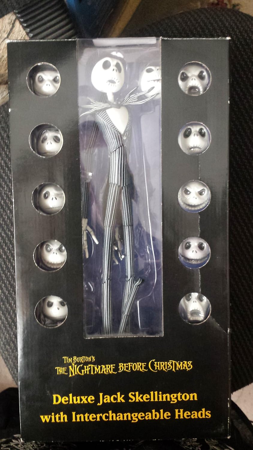 NECA Nightmare Before Christmas 14 Inch Interchangable Heads Jack Skellington