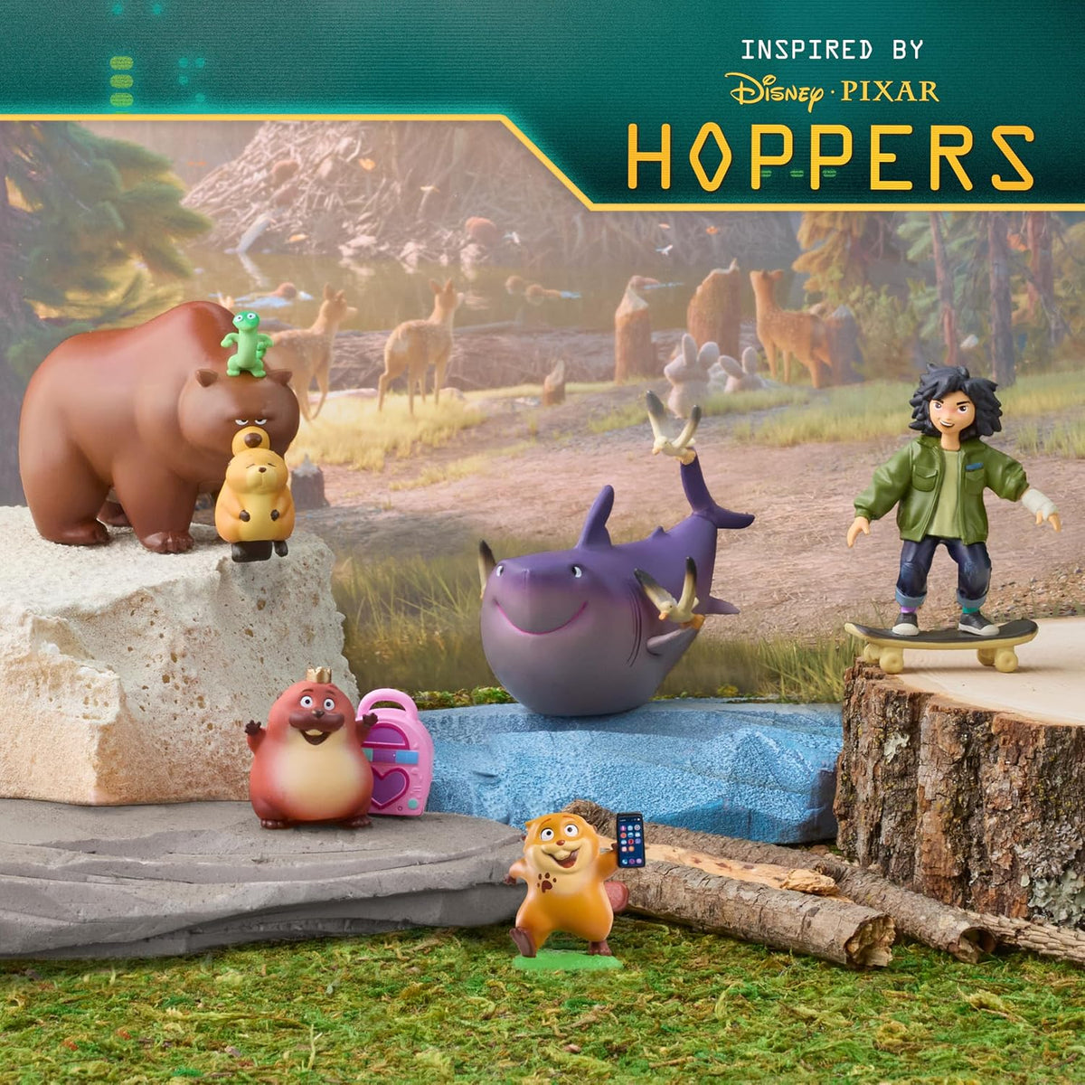 Just Play Hoppers - Juego de 5 Cifras