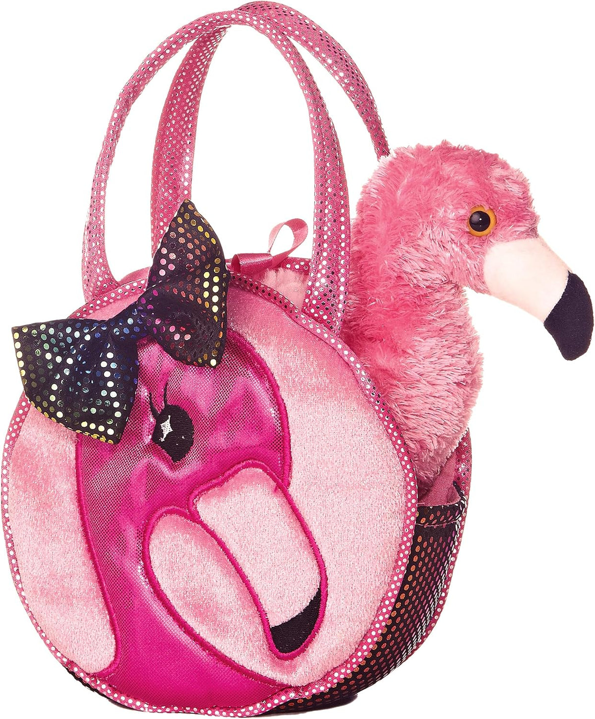 Aurora - Pet Carrier - Fabulosa Flamingo Pet Carrier - 17.78cm.